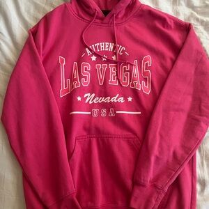 Authentic Las Vegas Hot Pink Hoodie